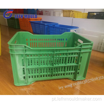 Molde para caixas de frutas Fábrica de moldes para injeção de caixas de plástico